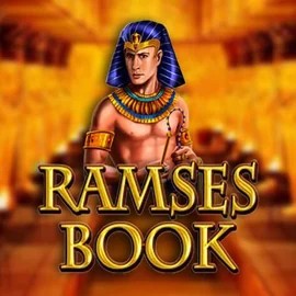 Ramses Book logo by Gamomat Book of Slots